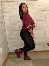 Load image into Gallery viewer, Team Player Burgundy Lace Jersey