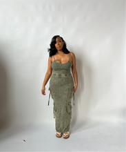 Load image into Gallery viewer, Undeniably Her Ribbed Cargo Skirt Set
