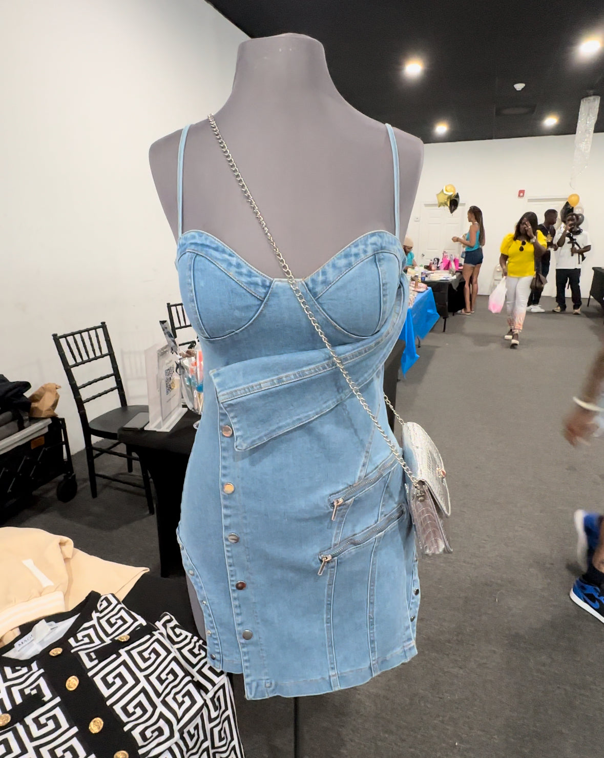 Denim Baddie Dress