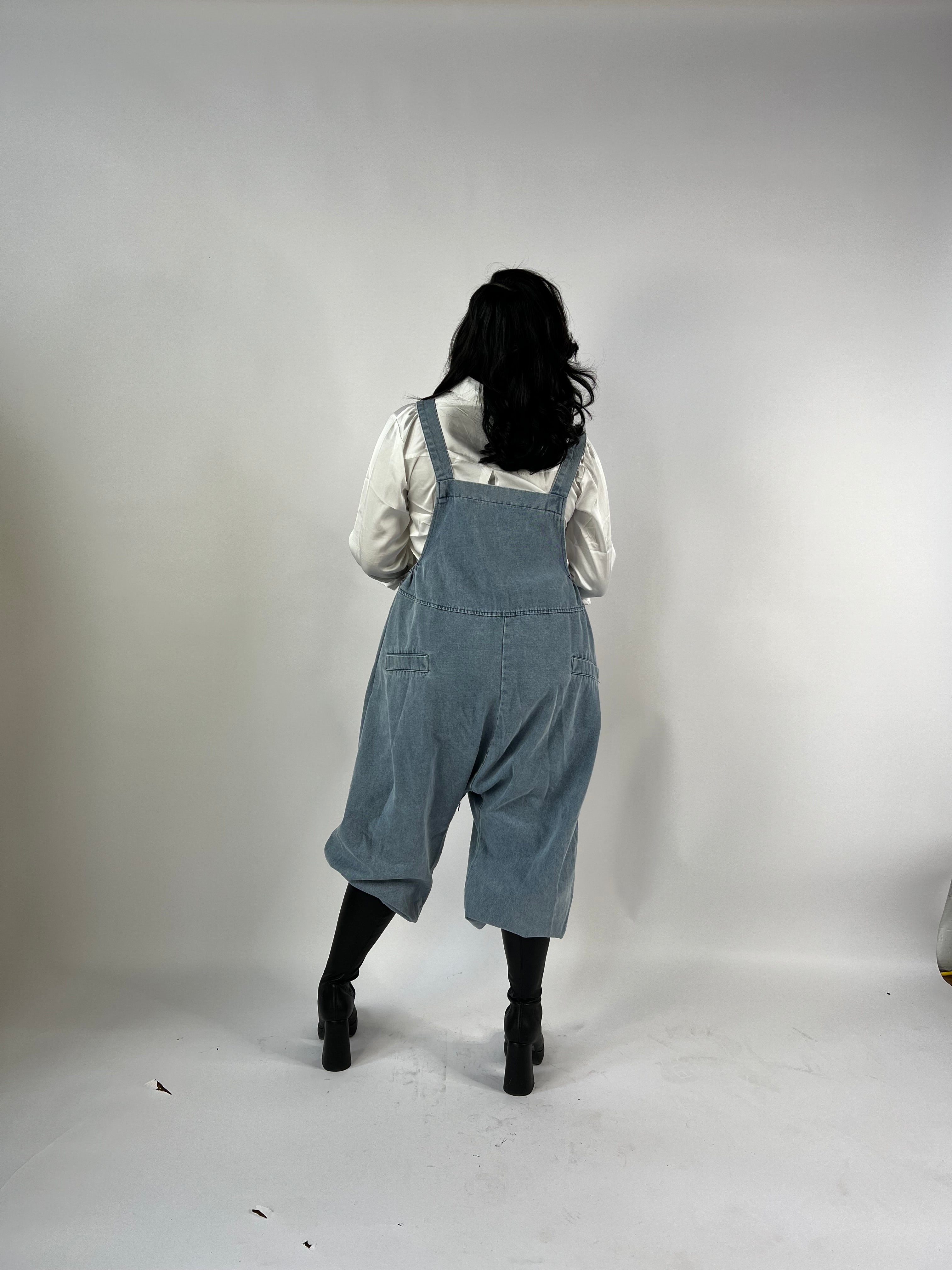 Serenity Statement Overalls -Denim