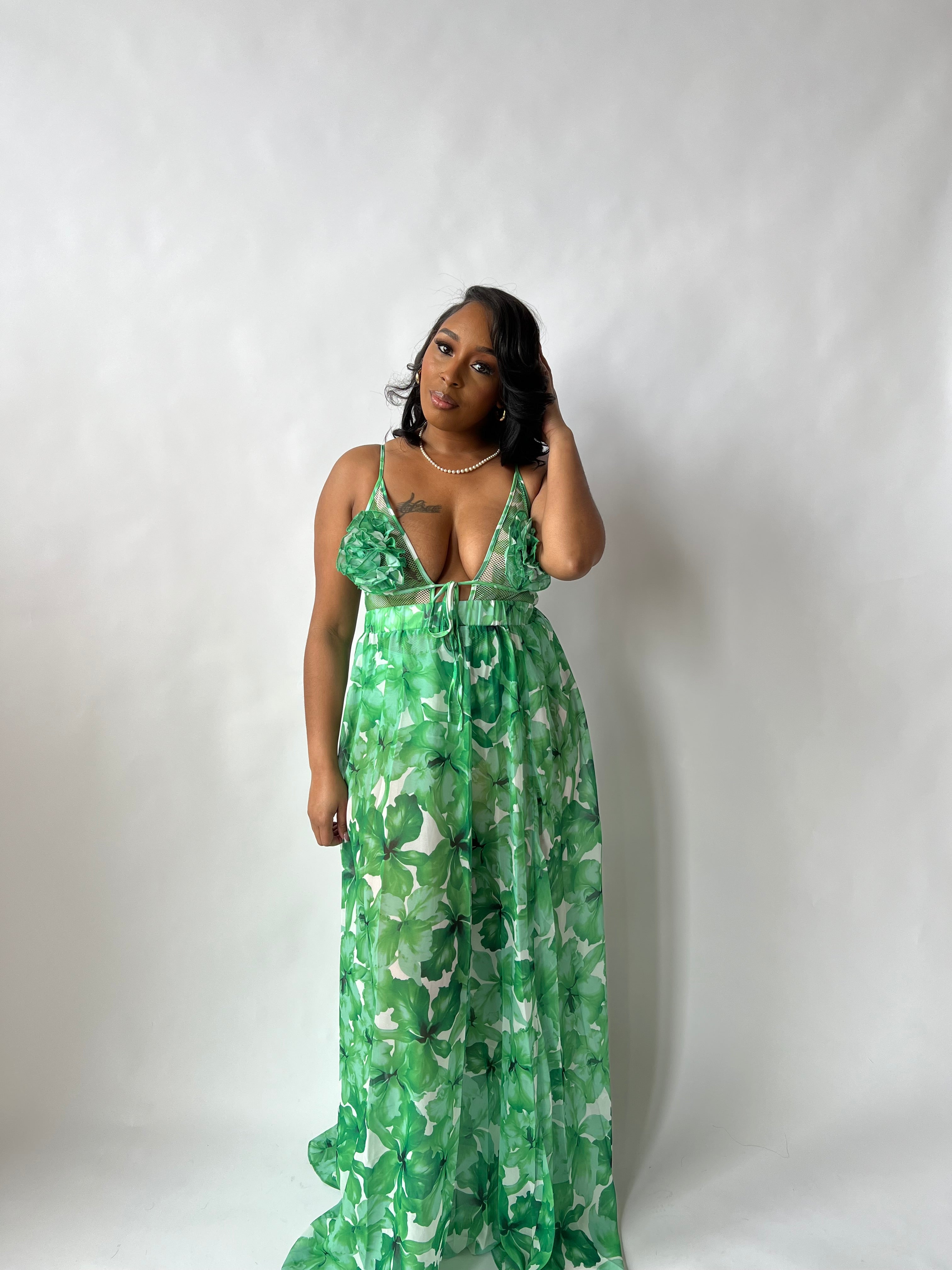 Garden Goddess Maxi Set