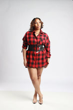 Load image into Gallery viewer, Fabb Plaid Dress
