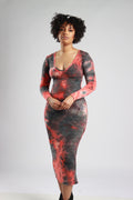 Autumn Sky Dye Dress