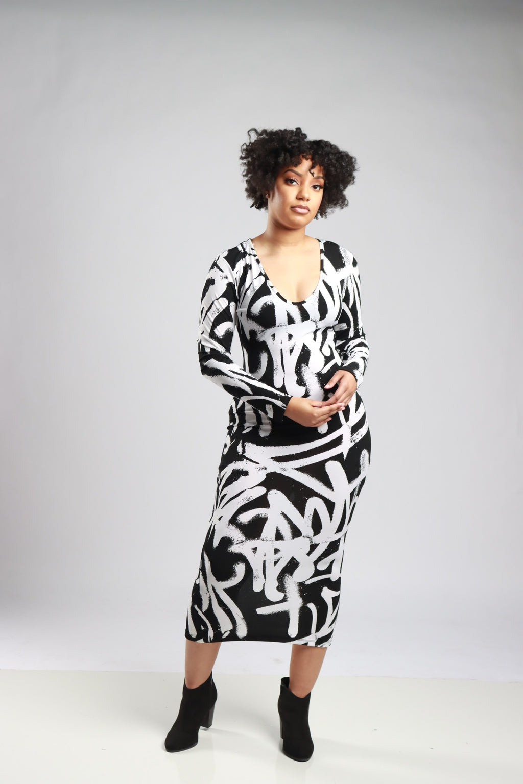 No Grey Area Dress