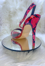 Load image into Gallery viewer, CMB Pink Snake Heel
