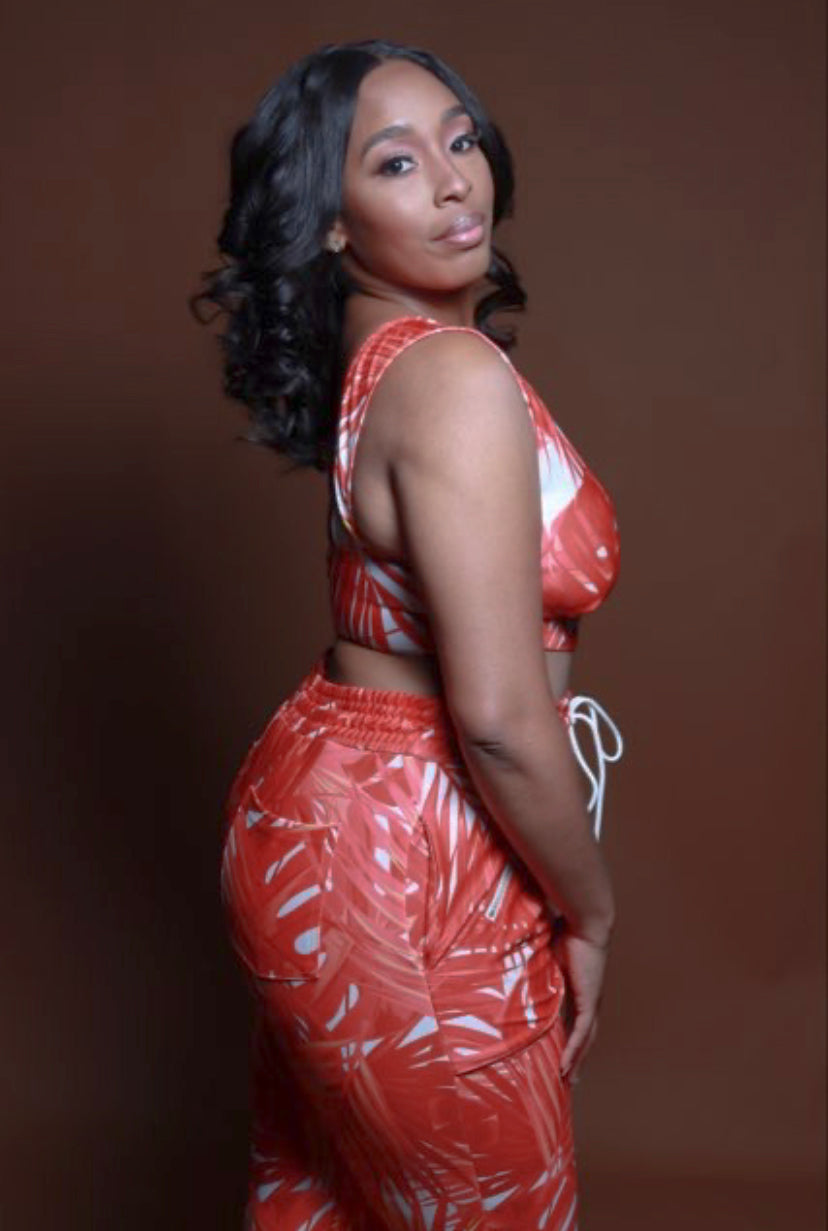 Tropical Vibes Set- Orange