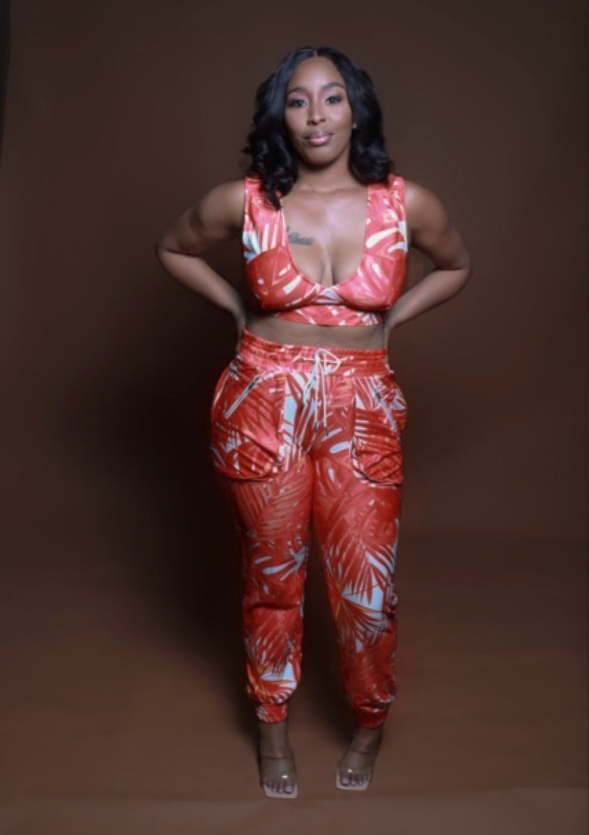 Tropical Vibes Set- Orange