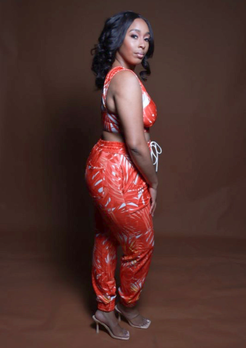 Tropical Vibes Set- Orange