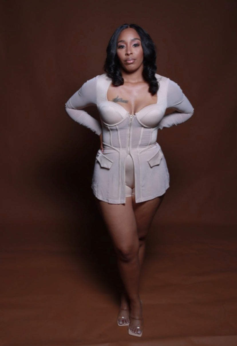 Fly Me Out Set- Nude