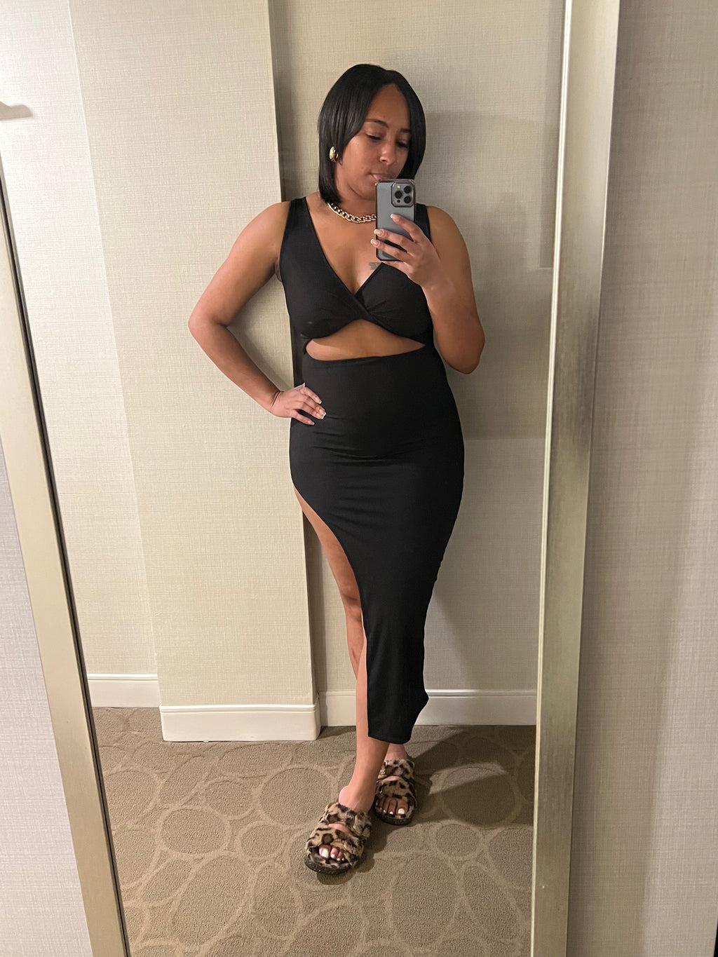 Black Cat Dress