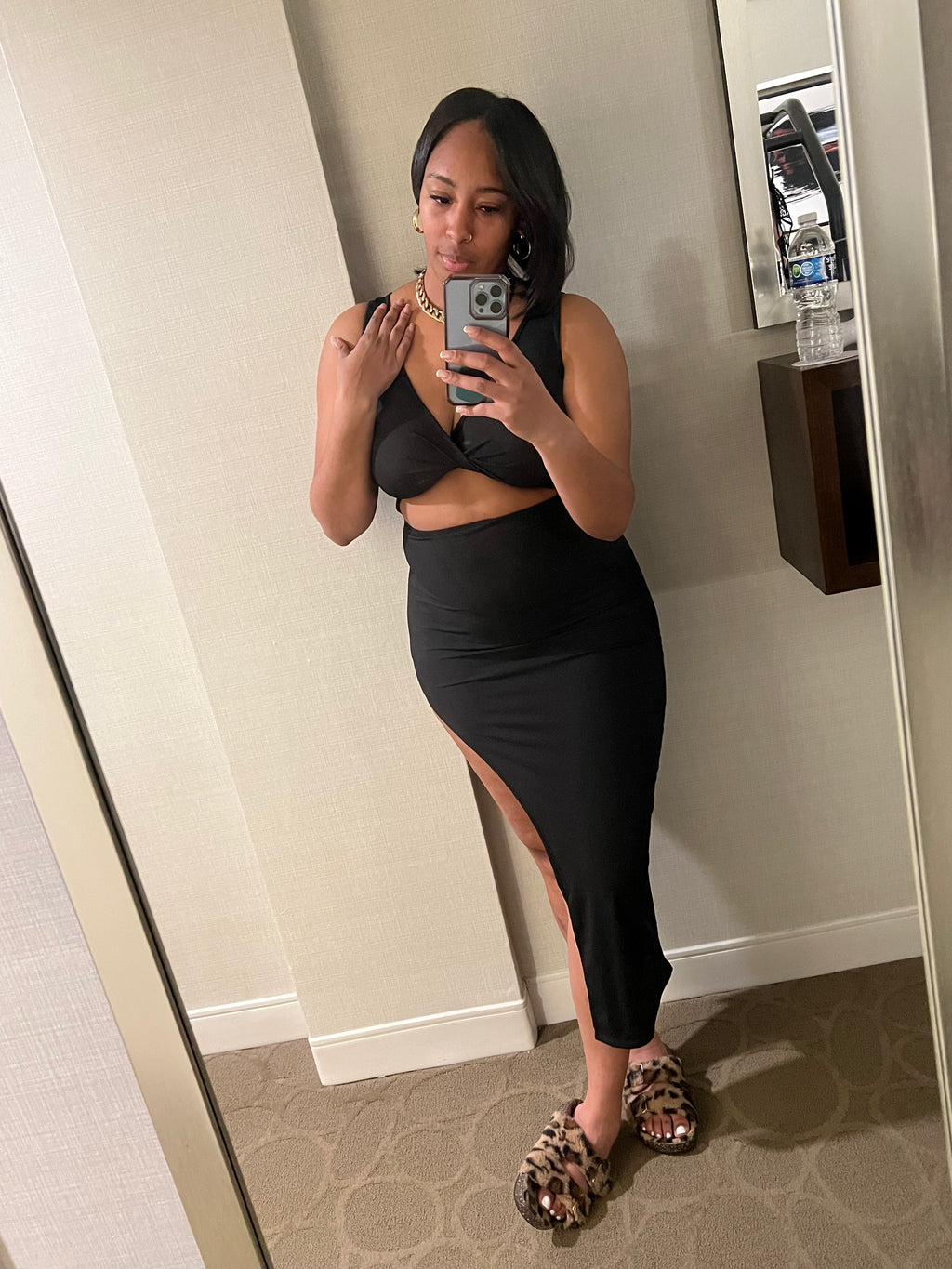 Black Cat Dress