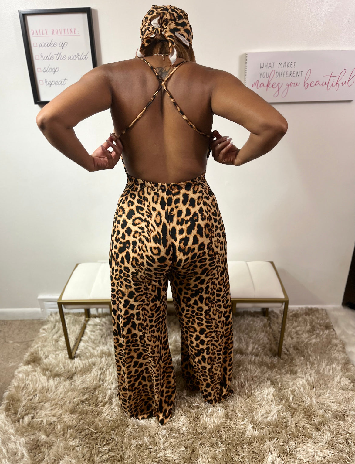 Safari Romper & head band
