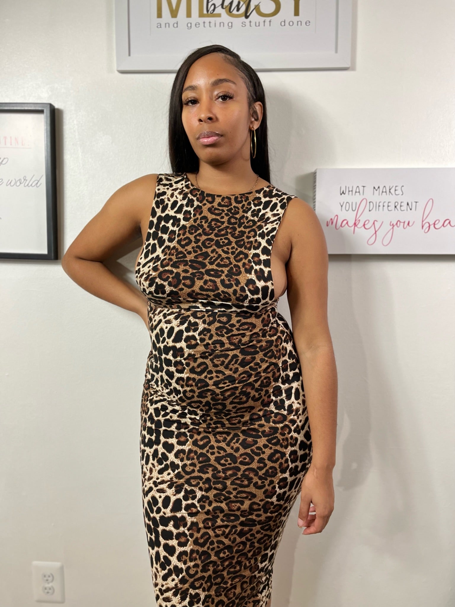 Safari Midi Dress (Reversible)