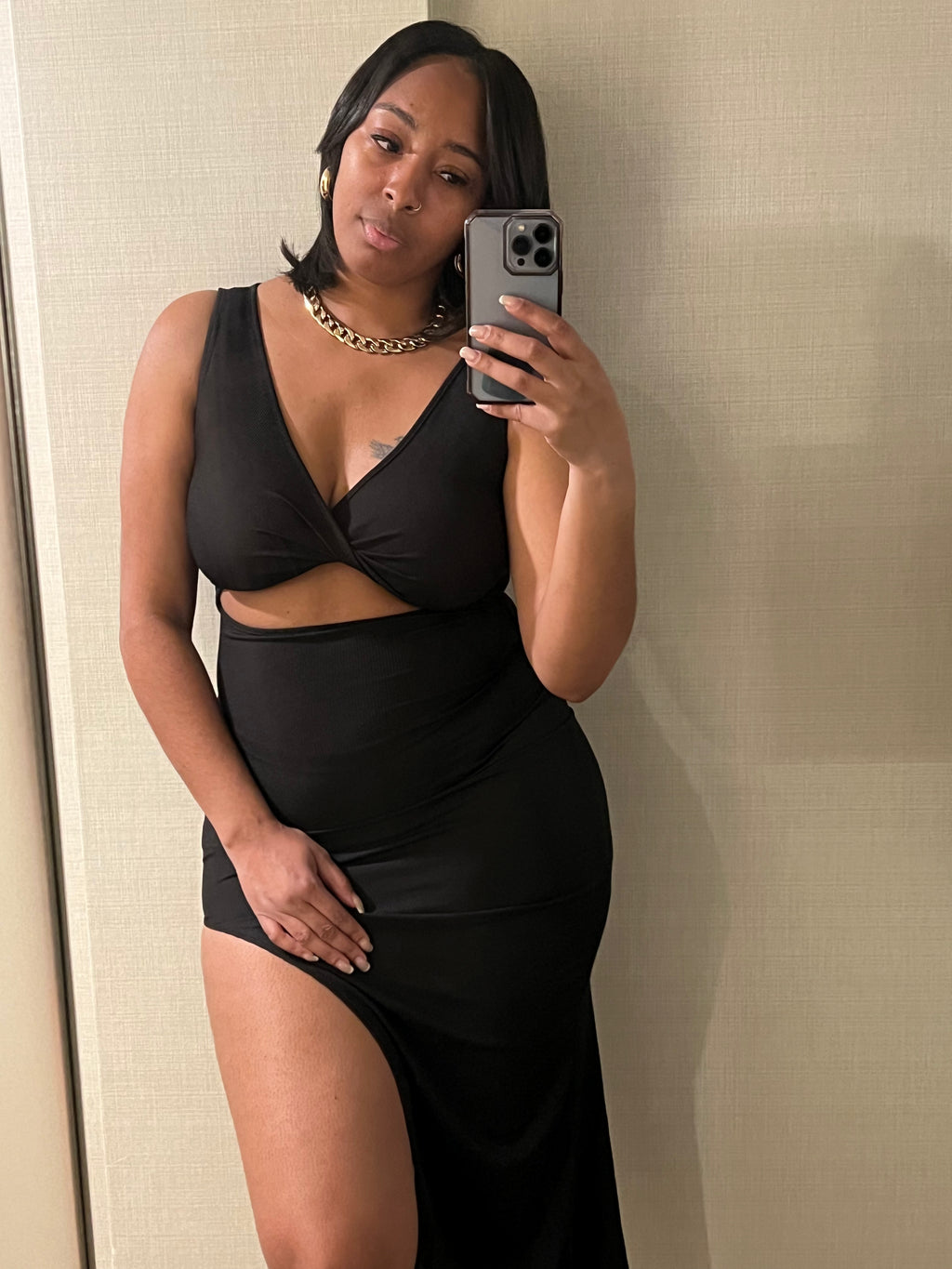 Black Cat Dress