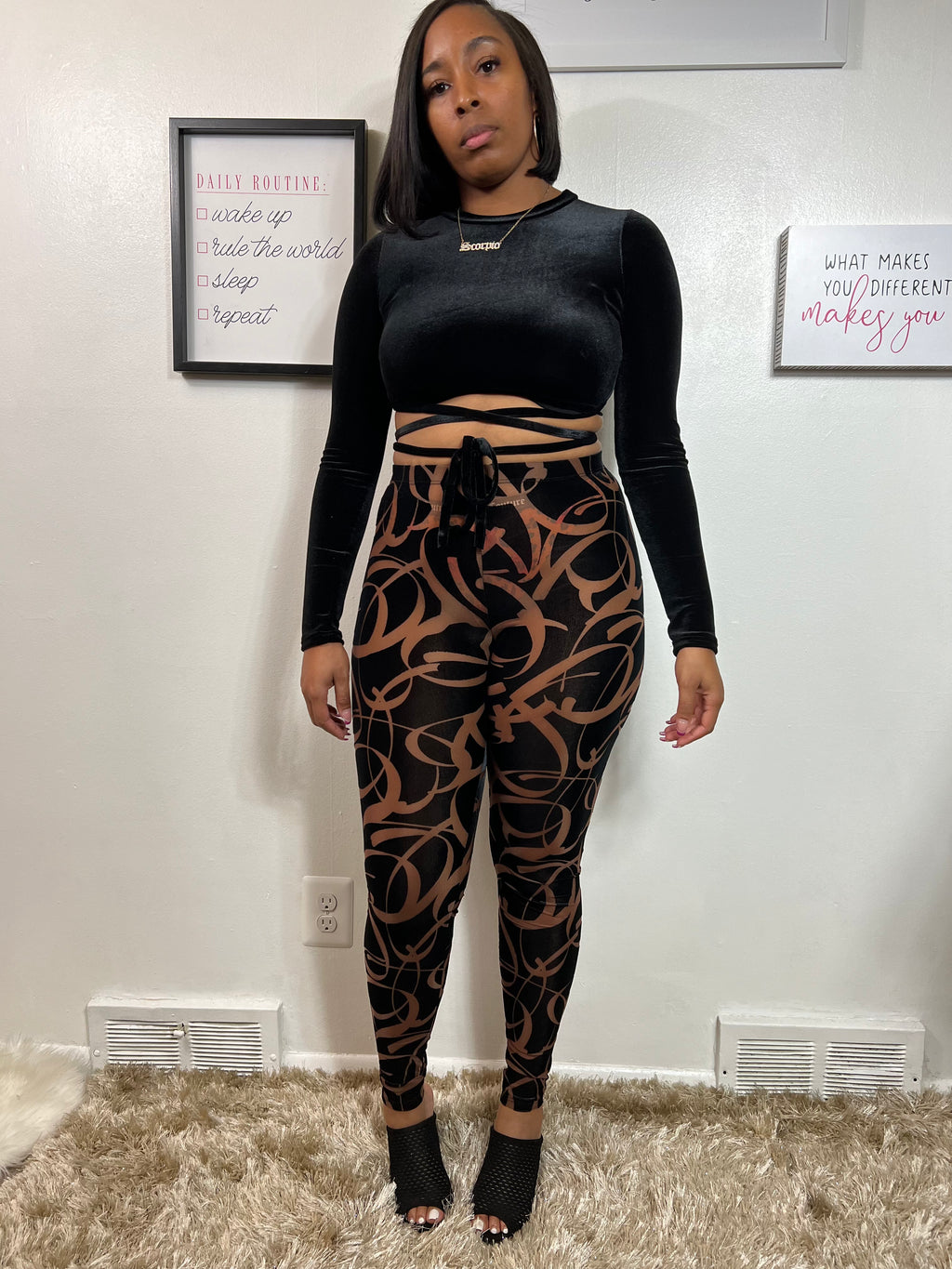 Caramel Swirl Set-2 piece