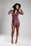 Patterns Mini Dress