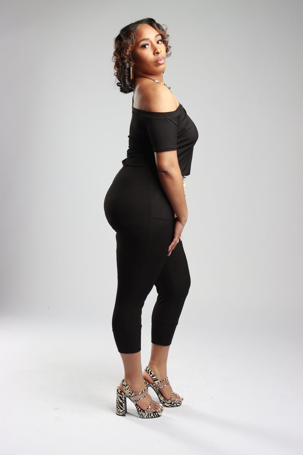 Approachable Romper Black