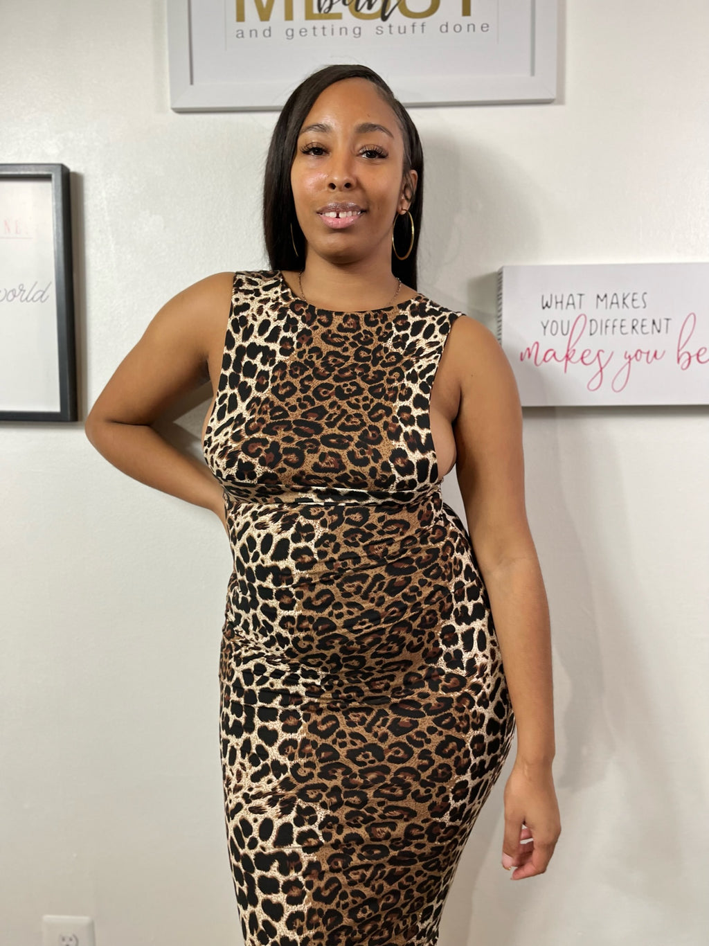 Safari Midi Dress (Reversible)