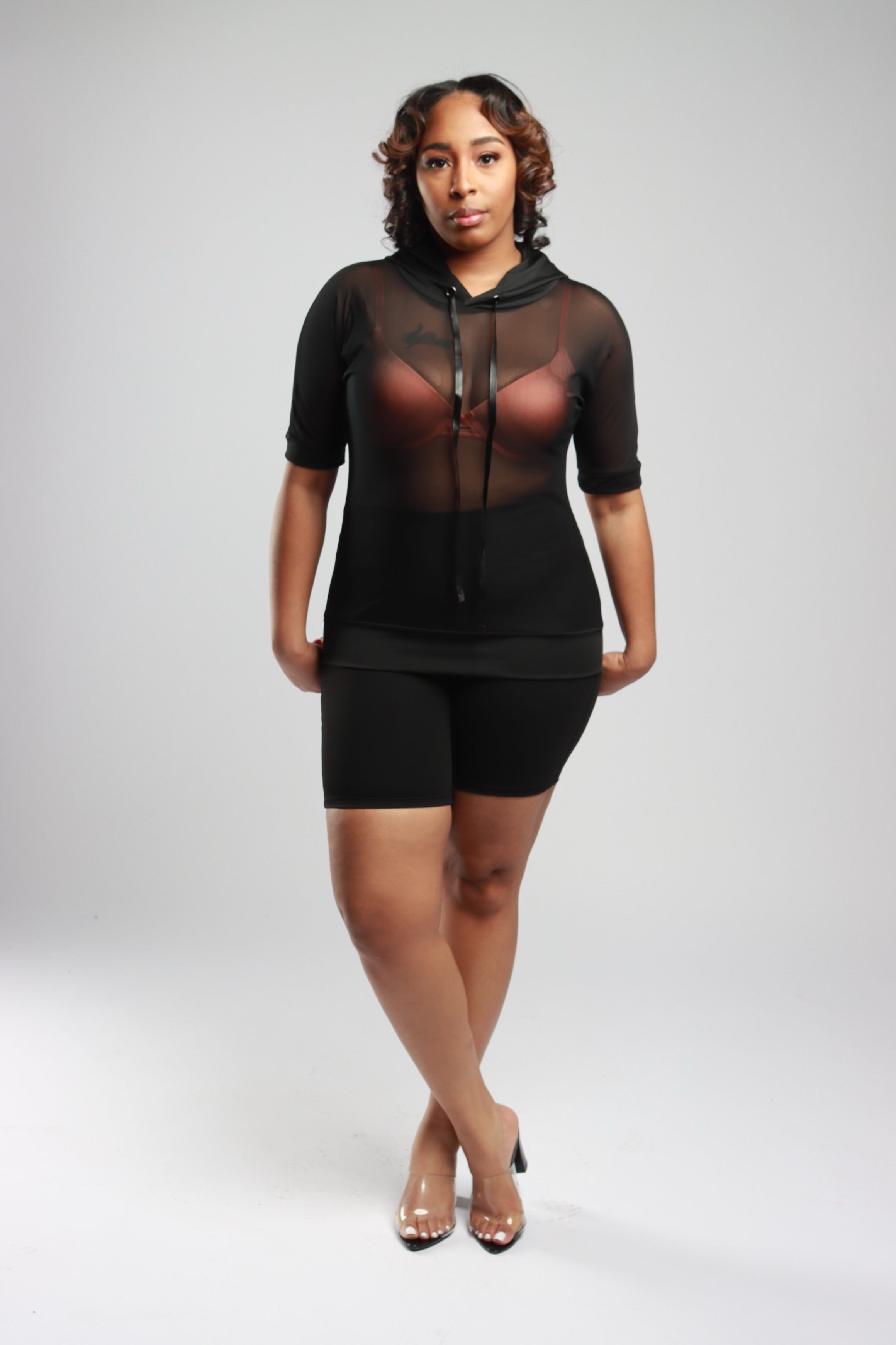 You See Through Me Short Set