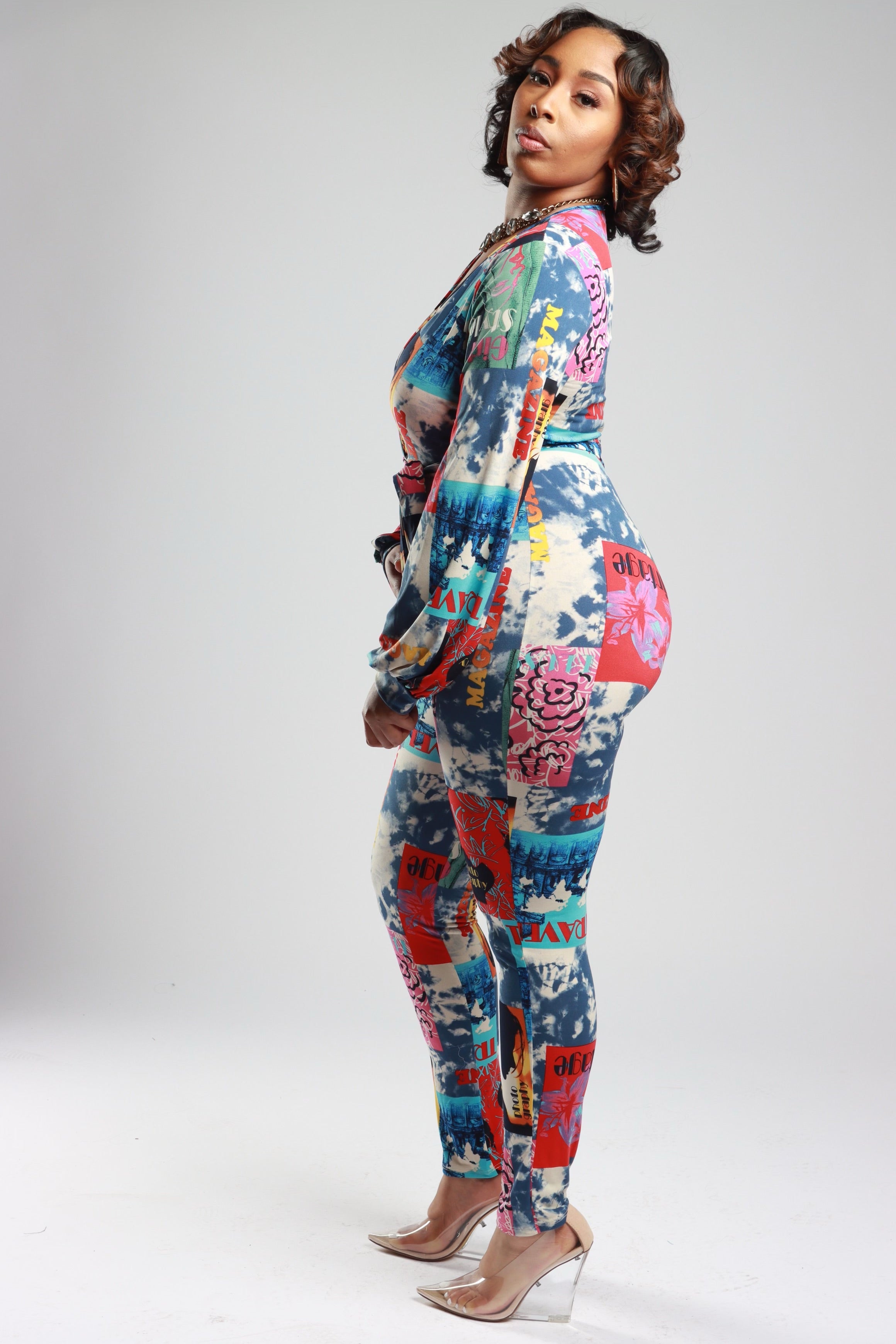 Magazine jumpsuit