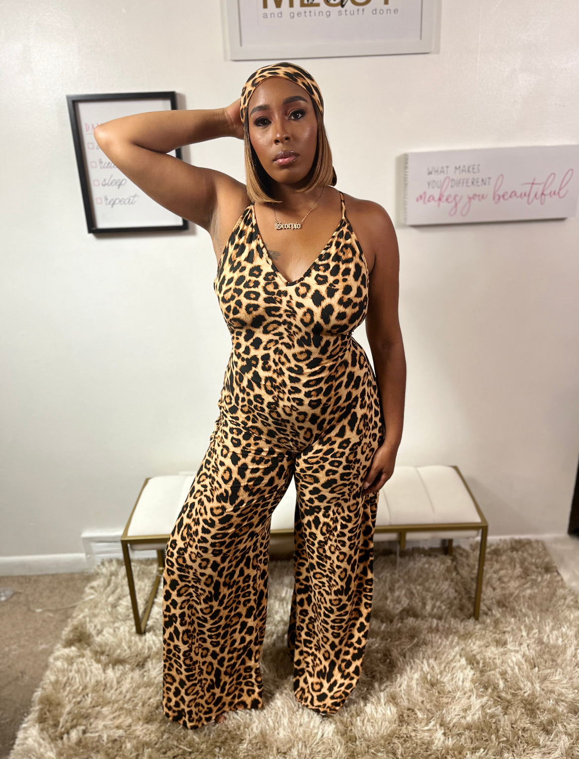 Safari Romper & head band