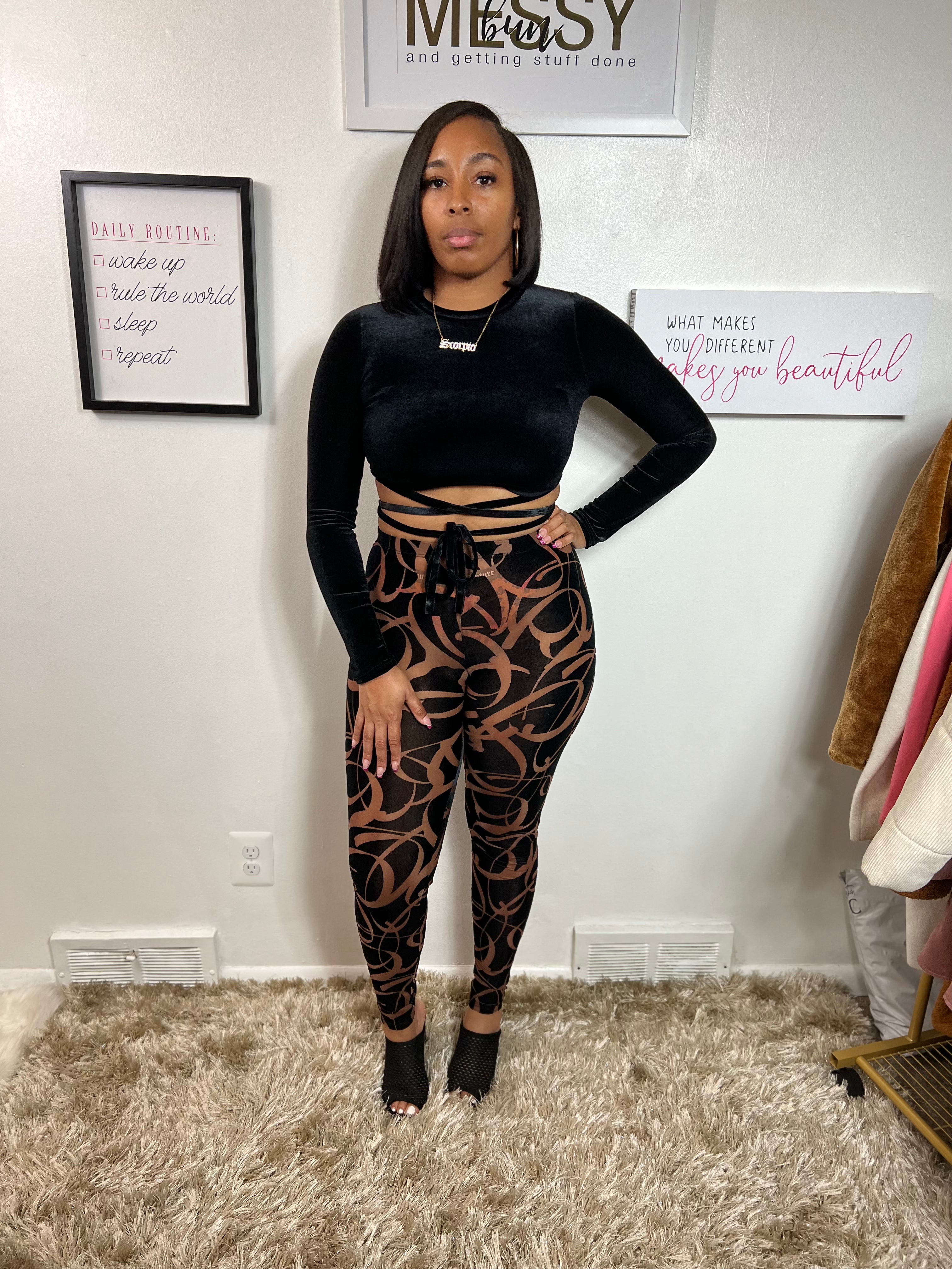 Caramel Swirl Set-2 piece