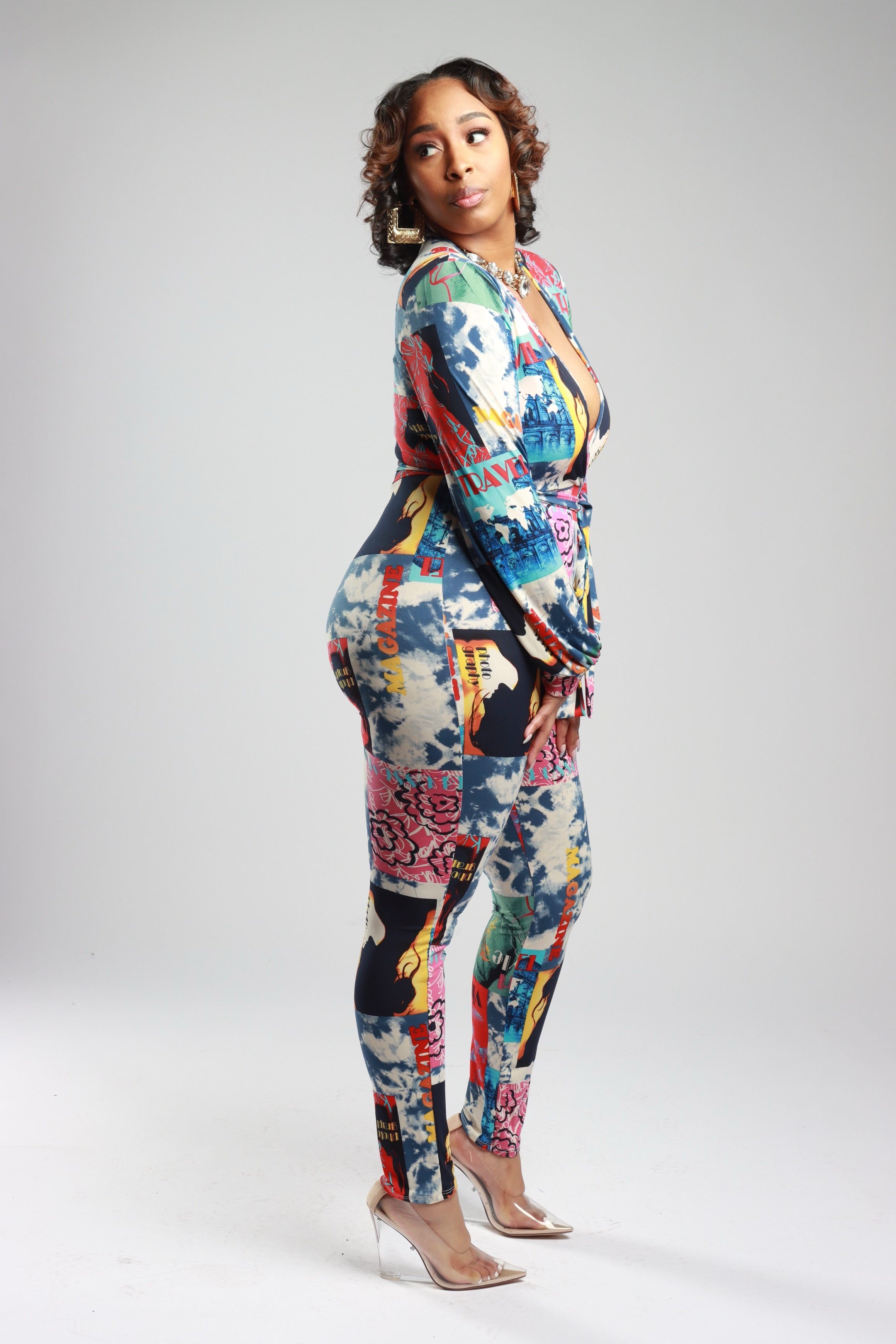 Magazine jumpsuit